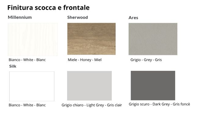 finiture linea Qubo 02 di Hafro Geromin
